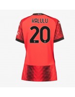 AC Milan Pierre Kalulu #20 Kotipaita Naisten 2023-24 Lyhythihainen
